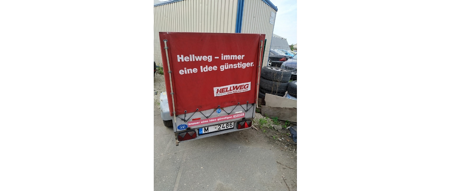 Аренда прицепа в Елгаве