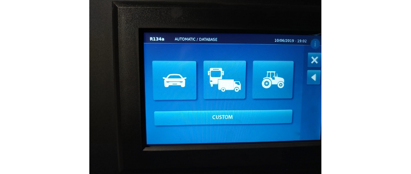 Installation of car gas equipment for diesel engines