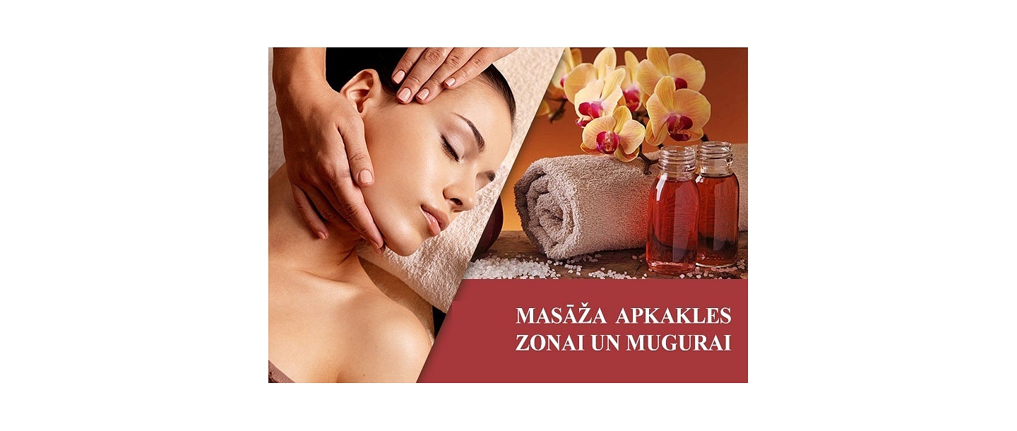 Activ&amp;Spa Massage studio, Maskavas street 42, Riga, Back massage, Neck zone massage