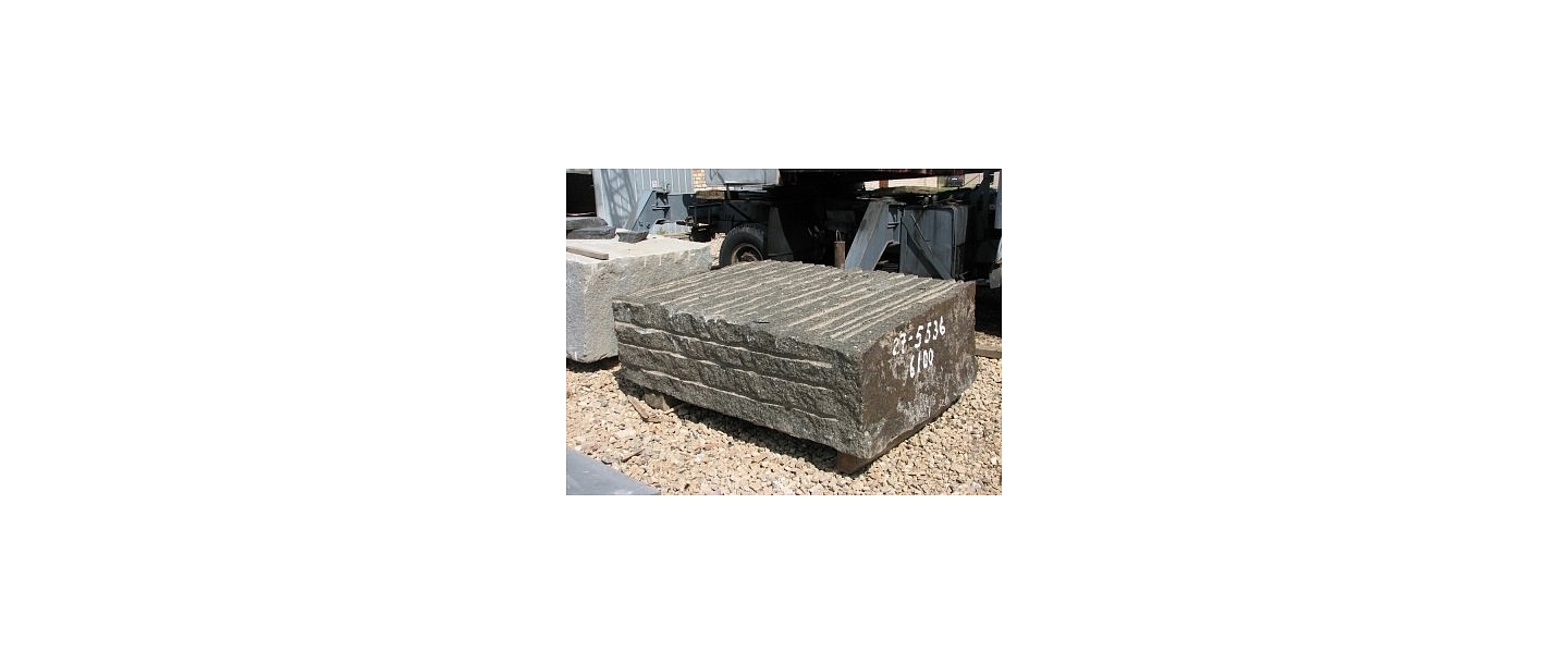 Granite stone blocks