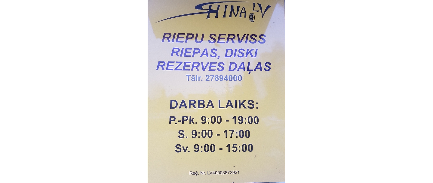 Kravas auto riepas, kravas auto riepu tidzniecība, Maskavas iela 260a, www.shina.lv