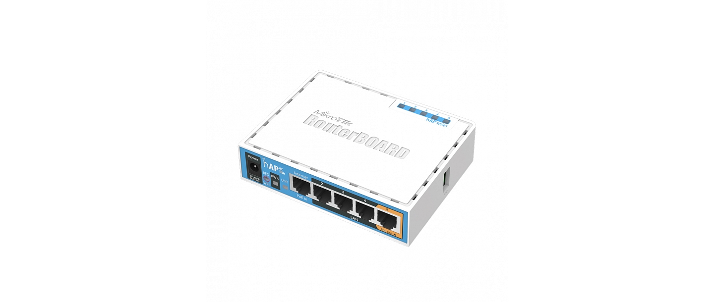 Router with WiFi function hAP ac lite (RB952Ui-5ac2nD), Mikrotik