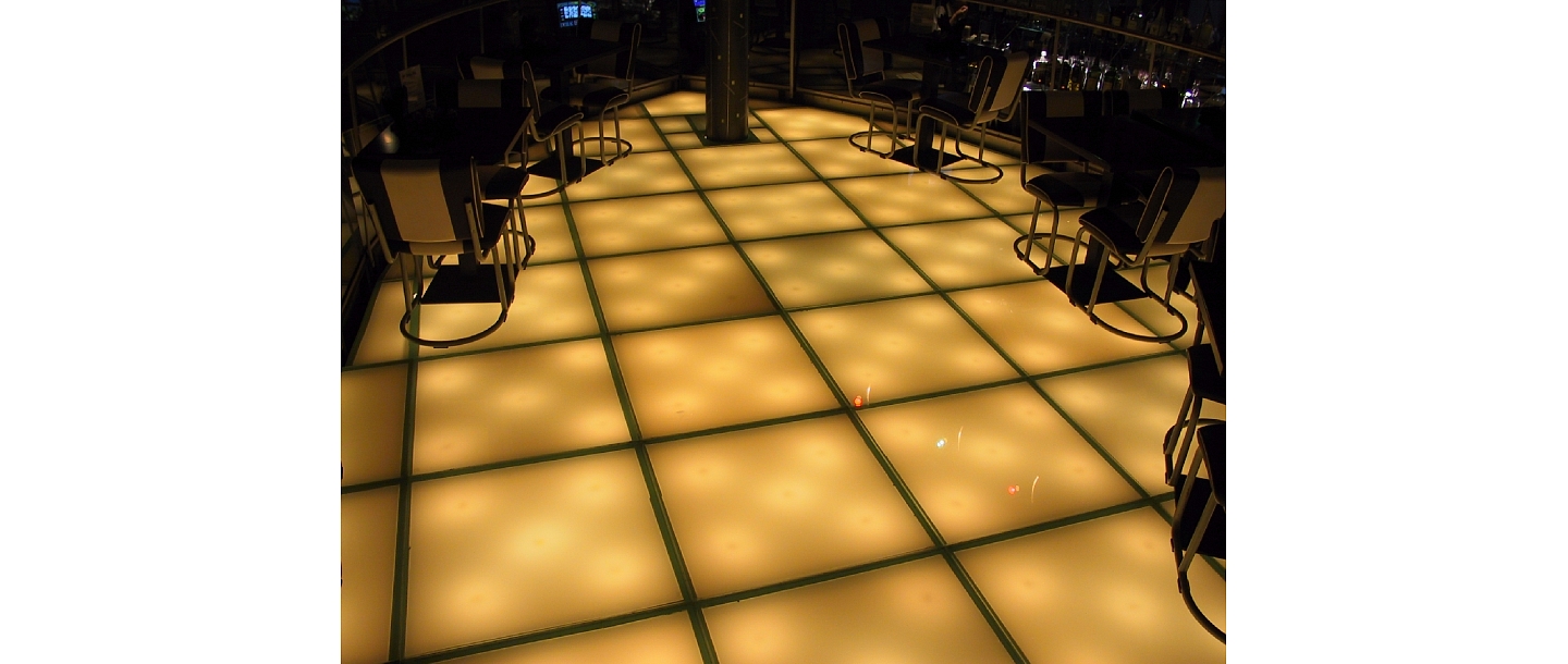 Стеклянные полы