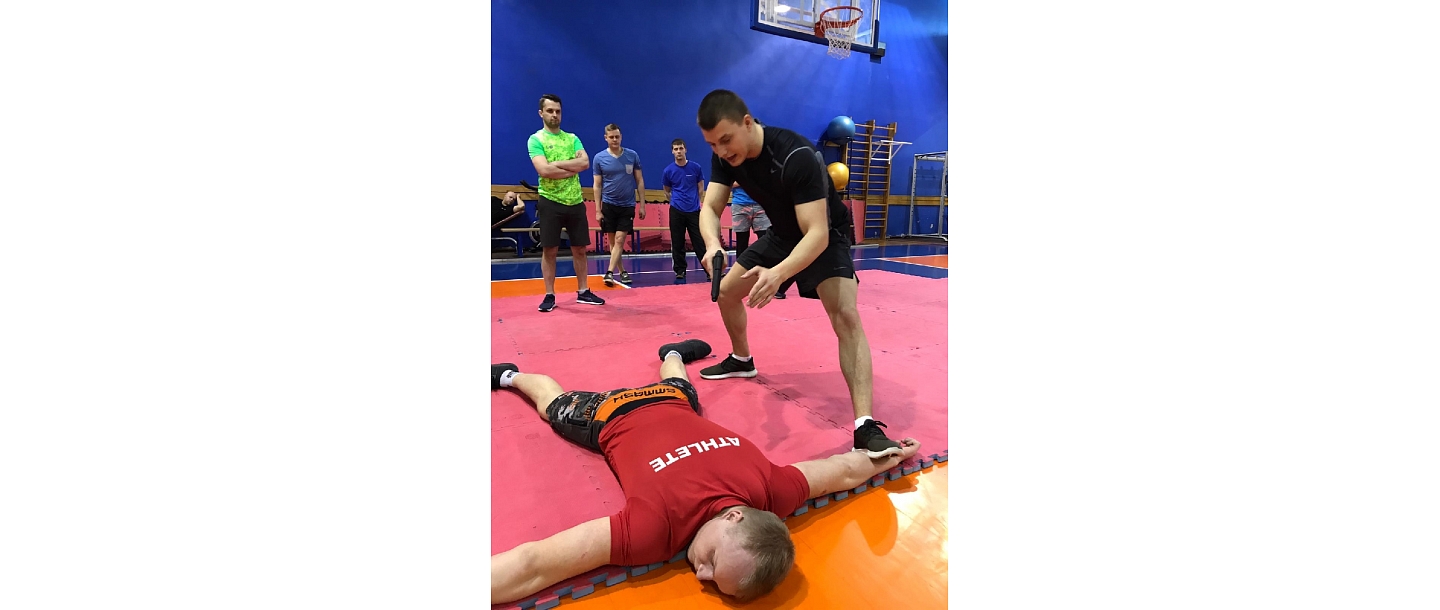 Security courses, practical lesson for the basic level of 84-hour security work