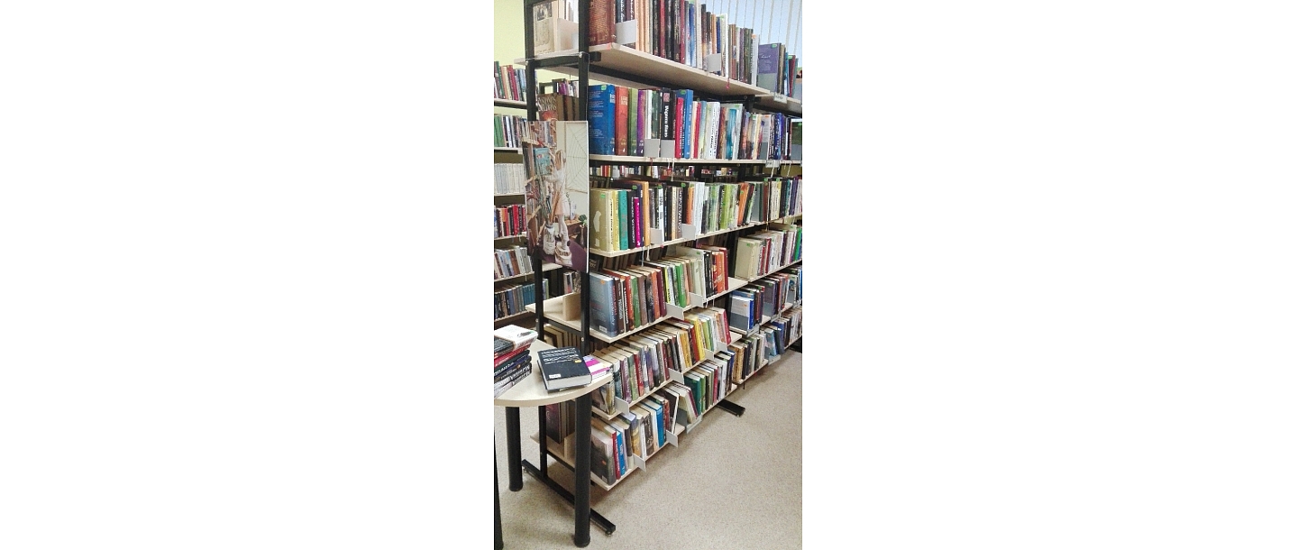 Library shelves