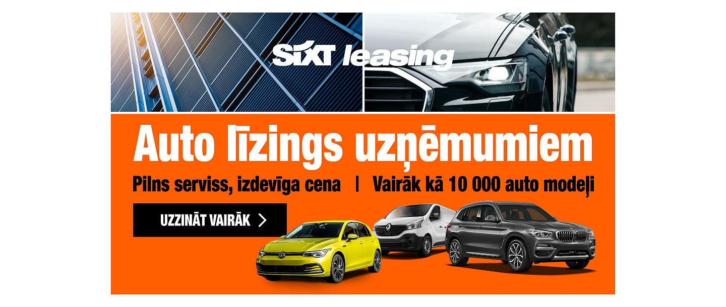 Sixt autolīzings uzņēmumiem
