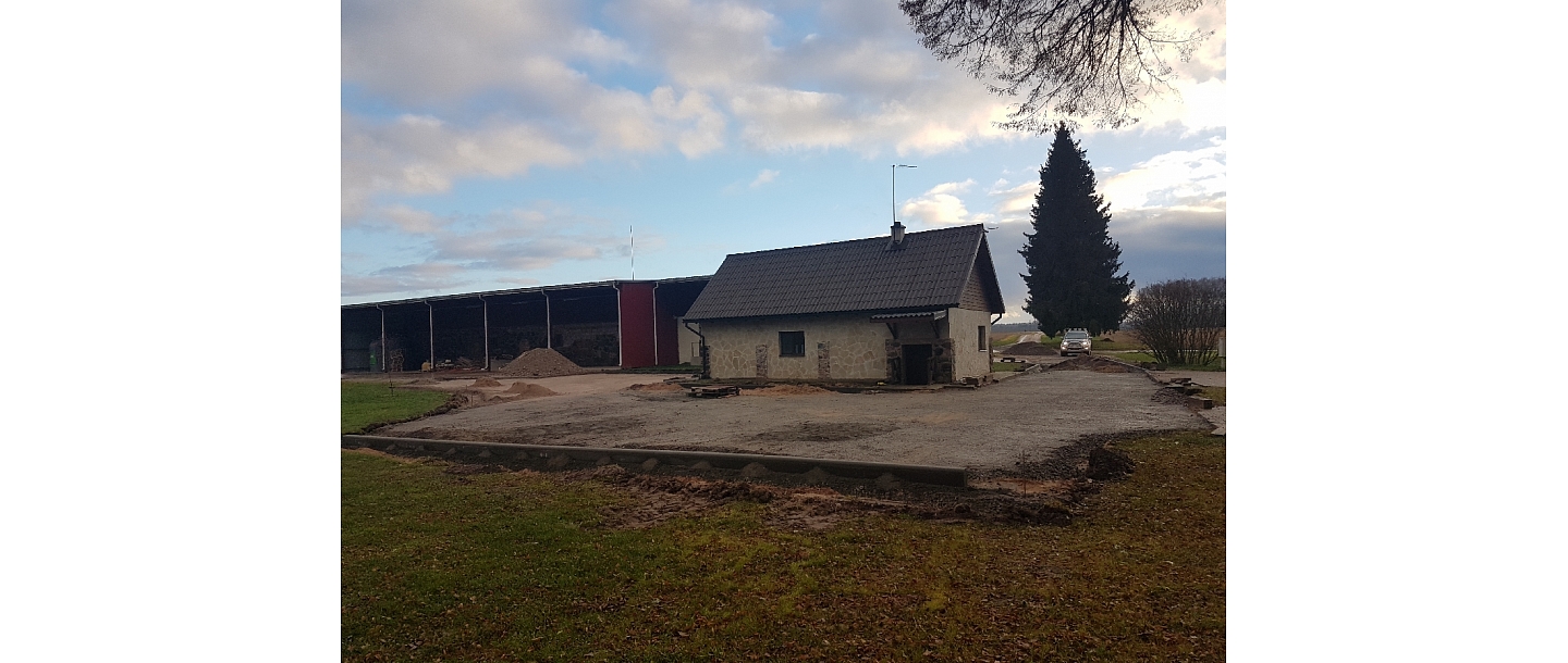 Change of roof cover