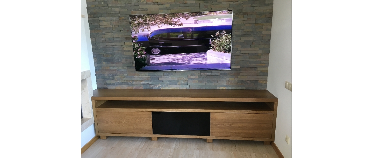 TV shelf with drawers