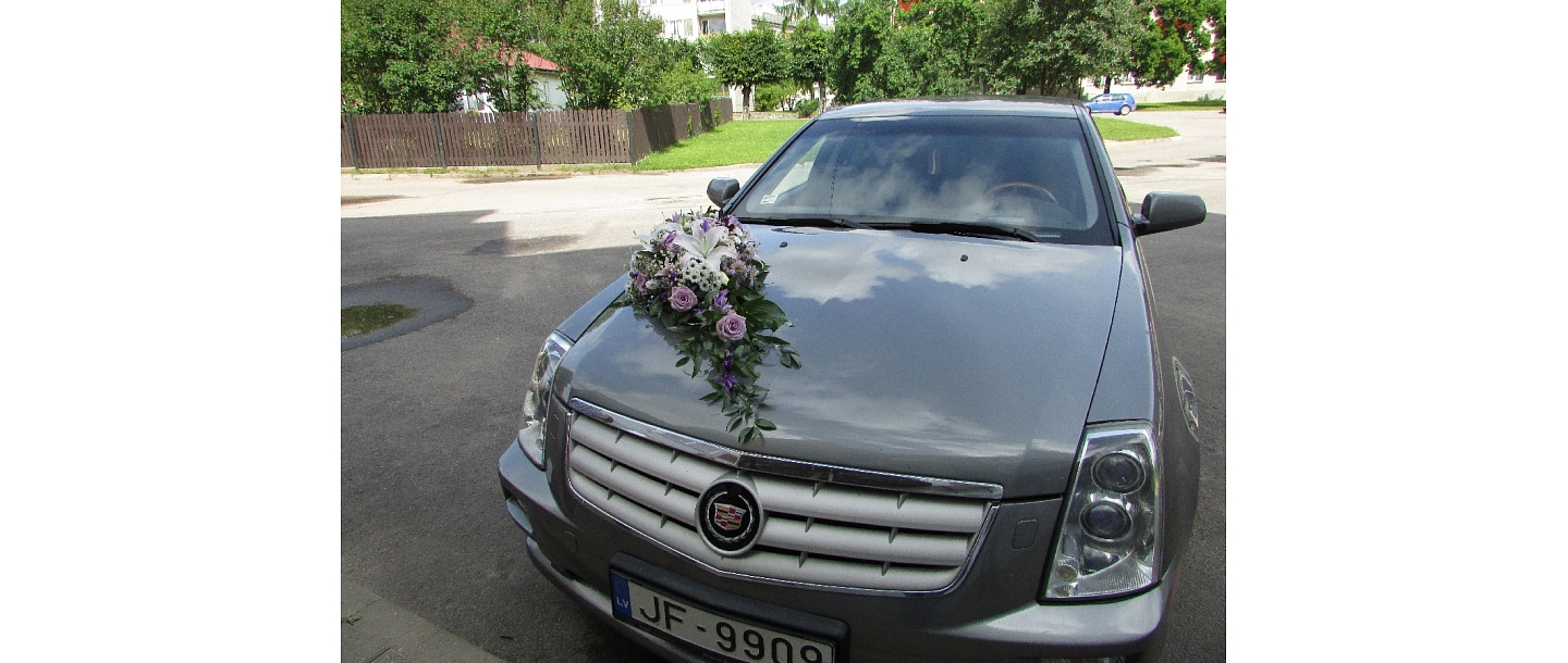 Wedding car decoration
