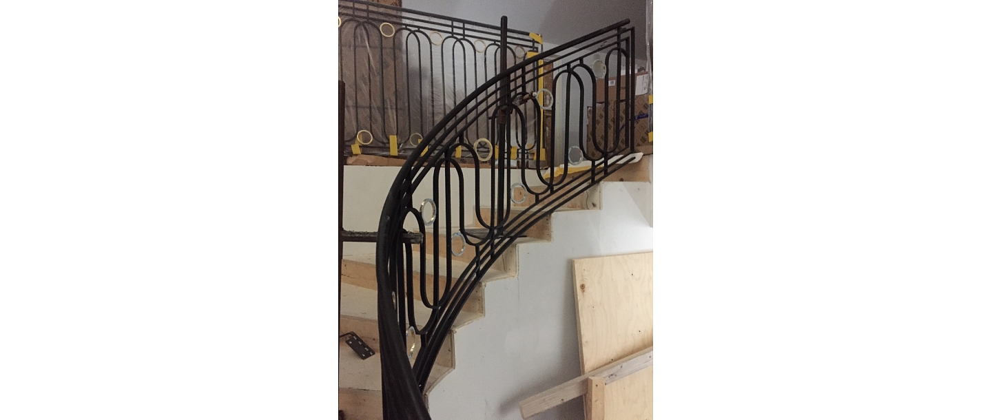 Metal processing, hammered work