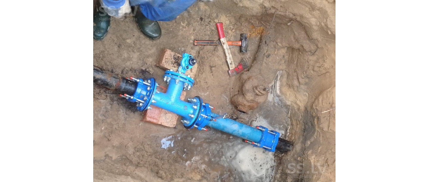 Installation of water pipe, drive construction, assembly, repair works, Zilber, LTD
