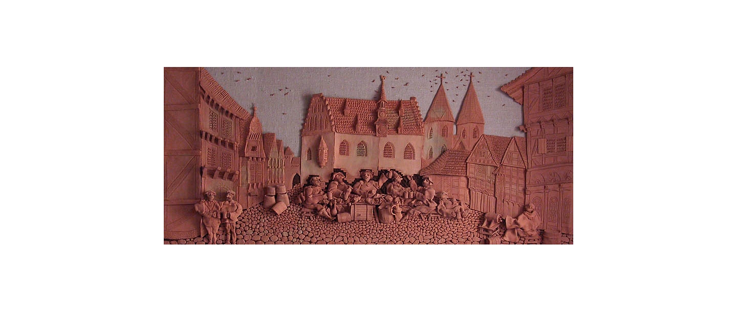 Clay paintings