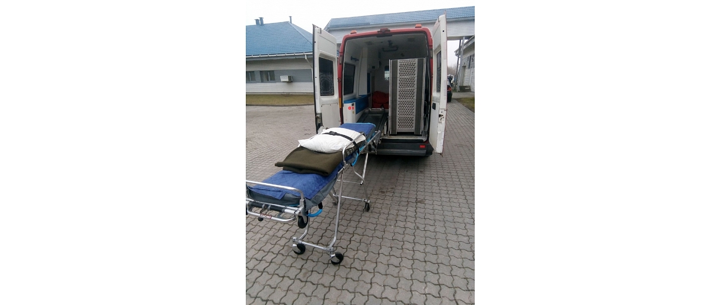 Cilvēku ar kustības traucējumiem pārvešana
