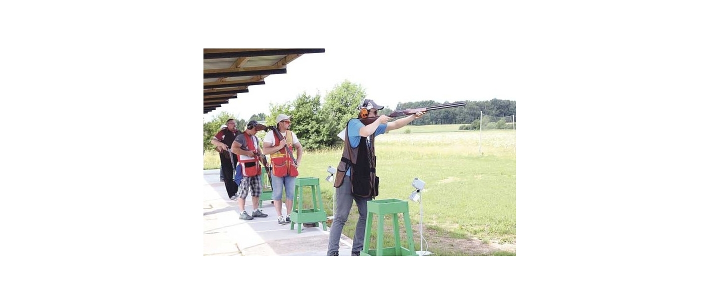 Shooting range in Rumba parish