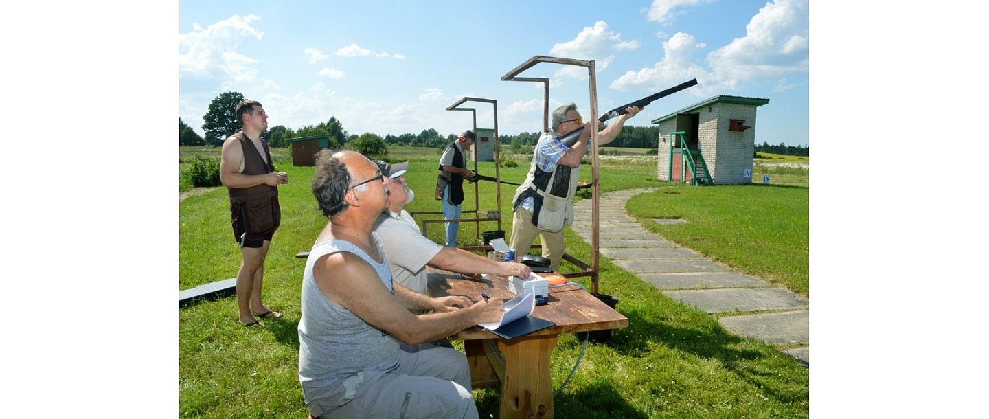 Shooting range in Rumba parish