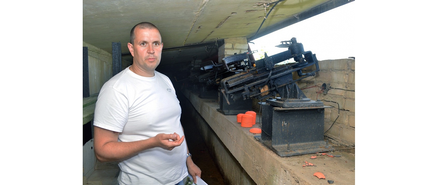 Shooting range in Rumba parish