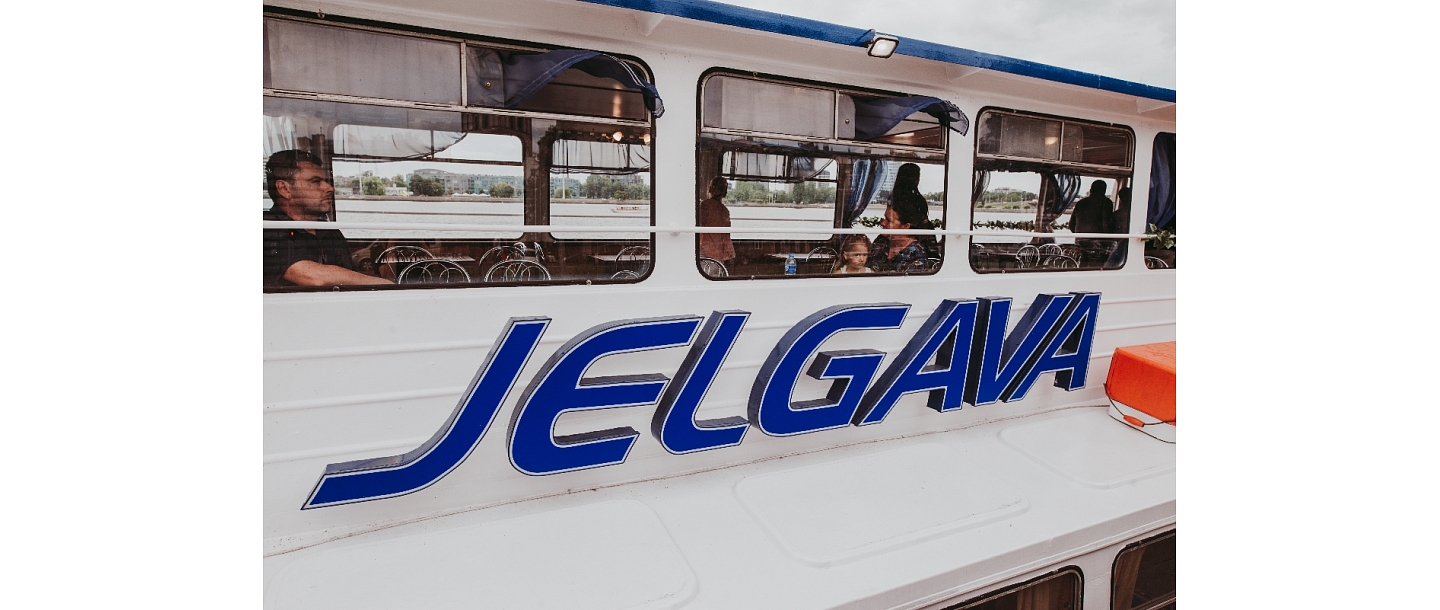 Морское круизное судно Jelgava, Даугава, Рига