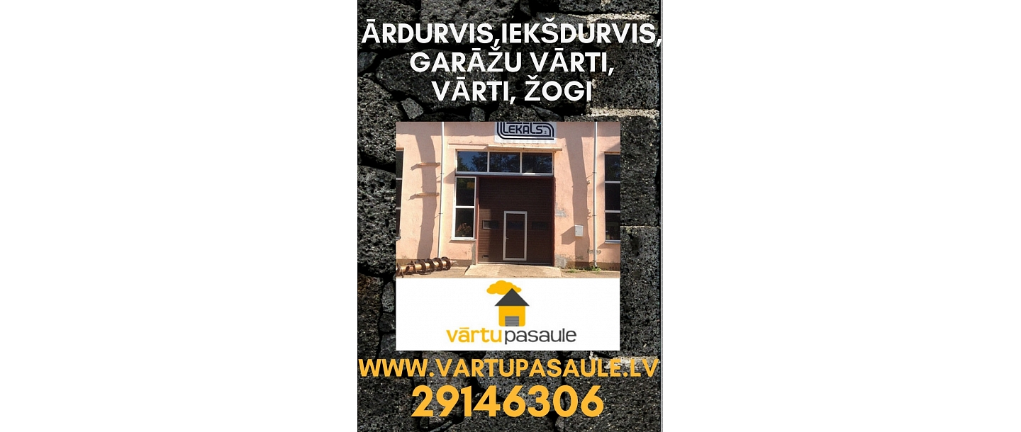 Exterior doors, interior doors, garage gates, fences