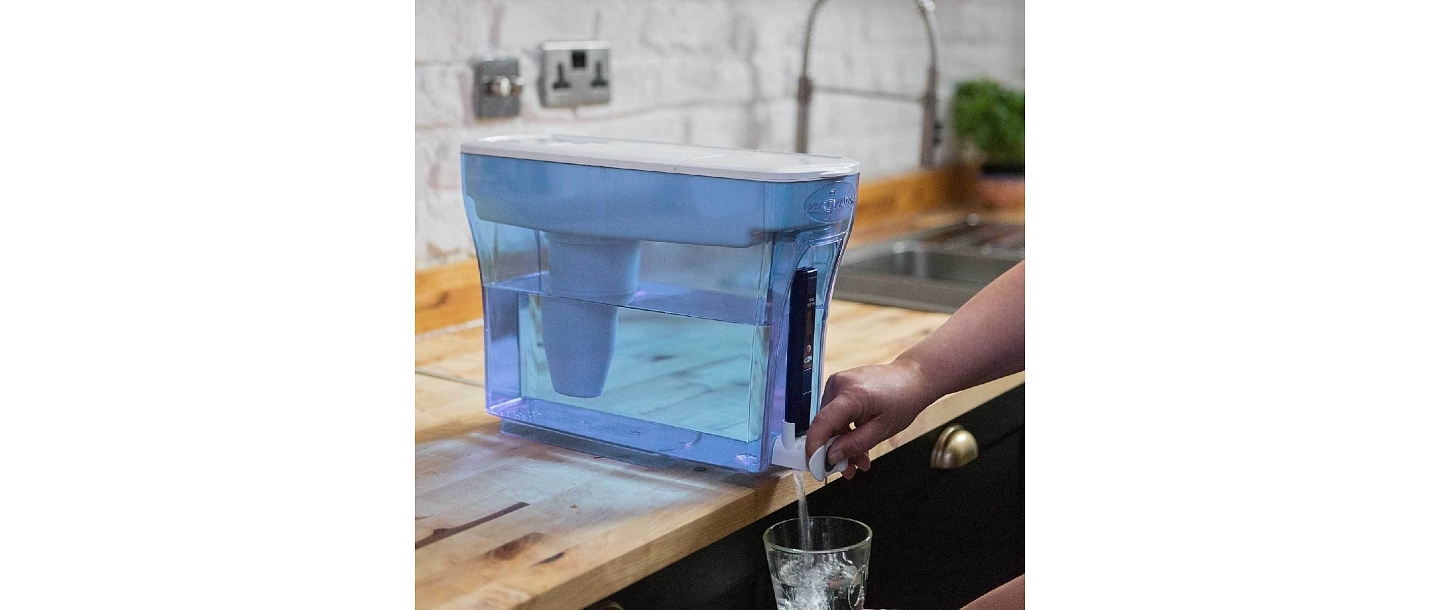 ZeroWater ūdens filtrēšanas dispenseris ar krānu
