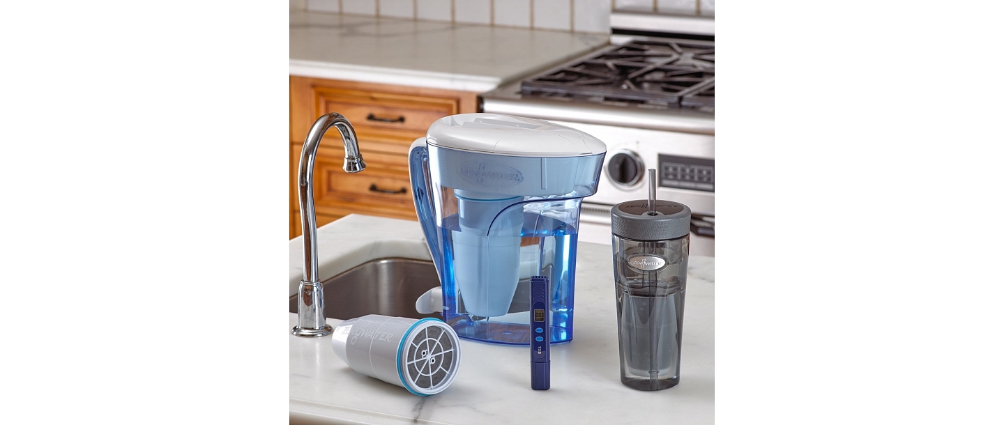 ZeroWater complete set: mug, bottle and filter