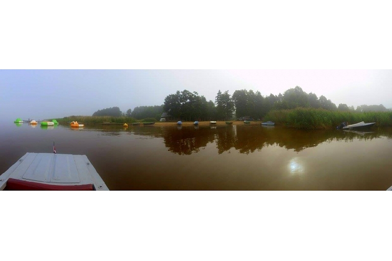 Camping by Lake Usma