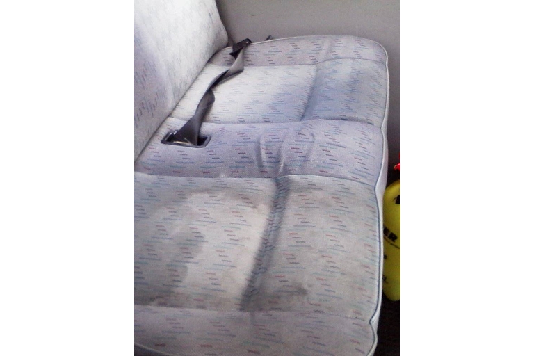 Car interior cleaning