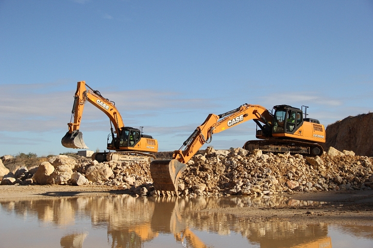 CASE excavators