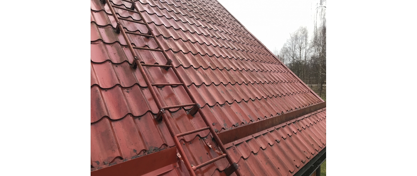 Чистка крыш