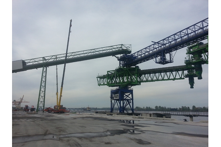 Crane repair, assembly of cranes throughout Latvia