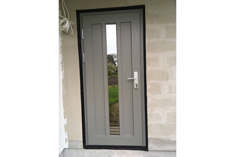 Doors with glass