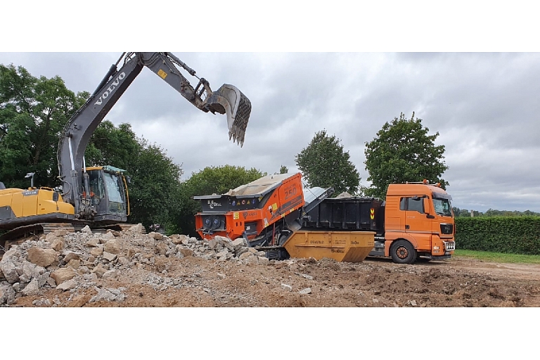 EkoDeal, building demolition, construction waste containers, construction machinery