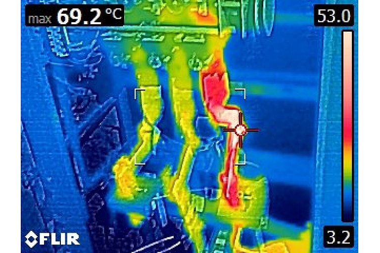 Elektromērījumi elektrodrošība termogrāfi
