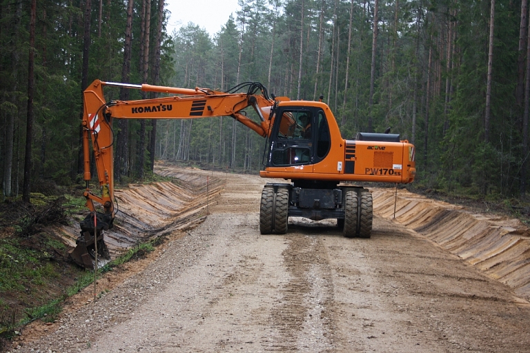 Excavator rental