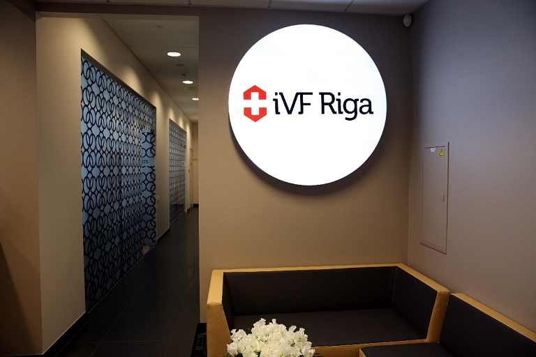 Genetic Center iVF Riga reception desk