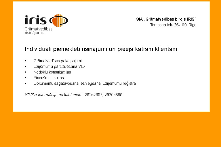 Grāmatvedības pakalpojumi