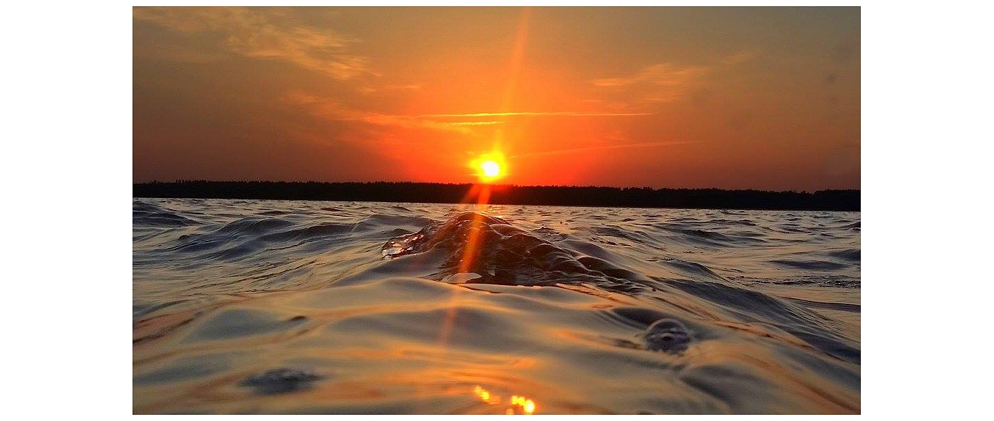 Kempings pie Usmas ezera