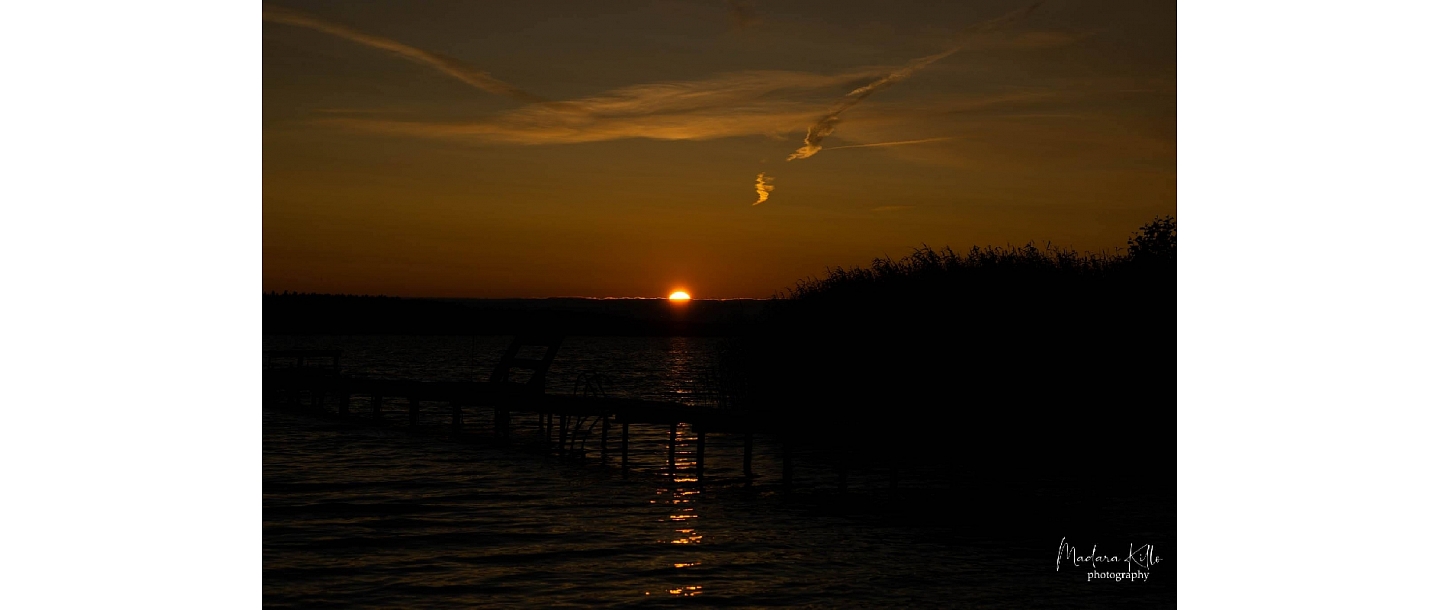 Kempings pie Usmas ezera