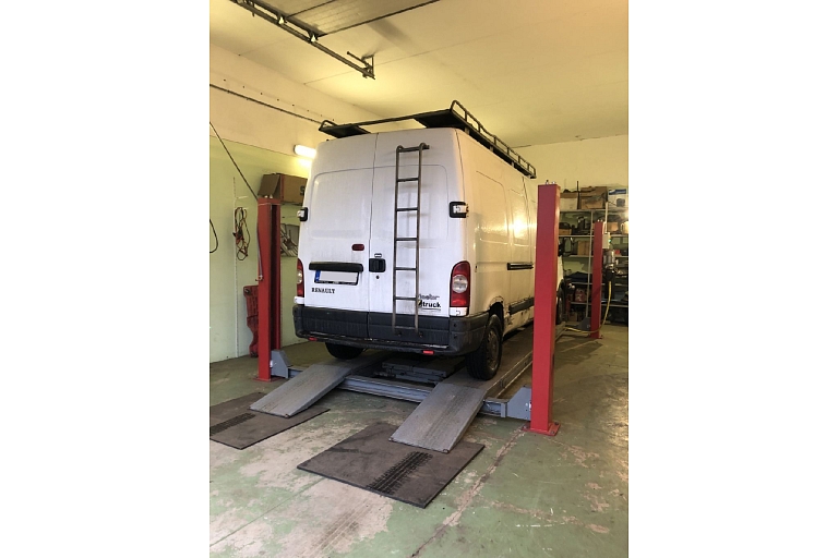 Komerctransporta līdz 5tonnām remonts un apkope Ādažos