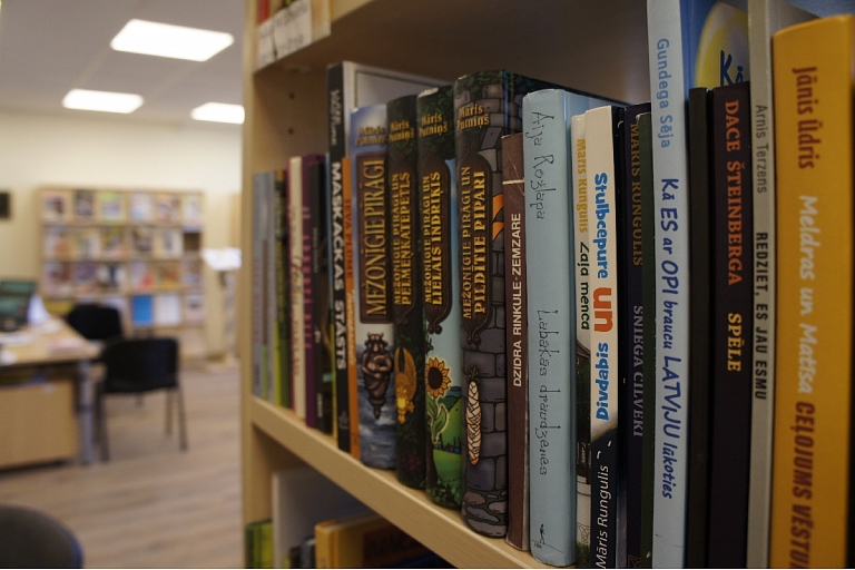 Library of the Blind of Latvia. Books