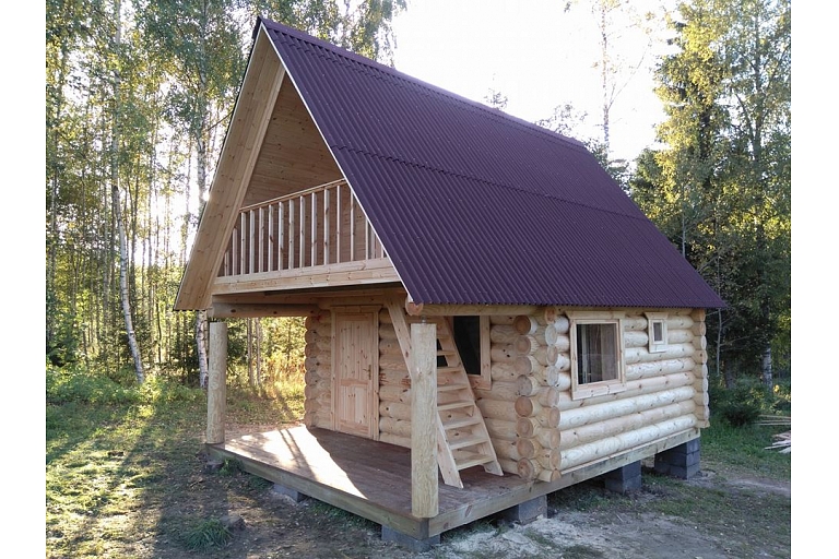 Log building saunas, log buildings Valmiera, In Cesis, Vidzeme garden furniture