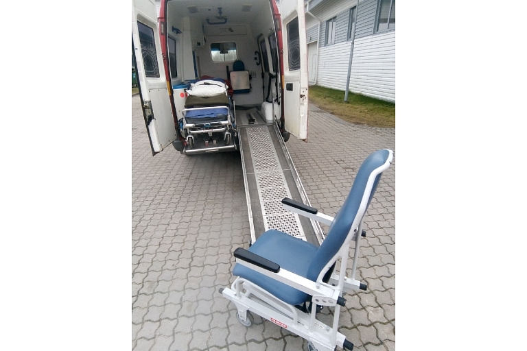 Minibus for disabled people