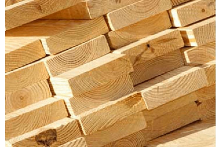 Planed sawn timber