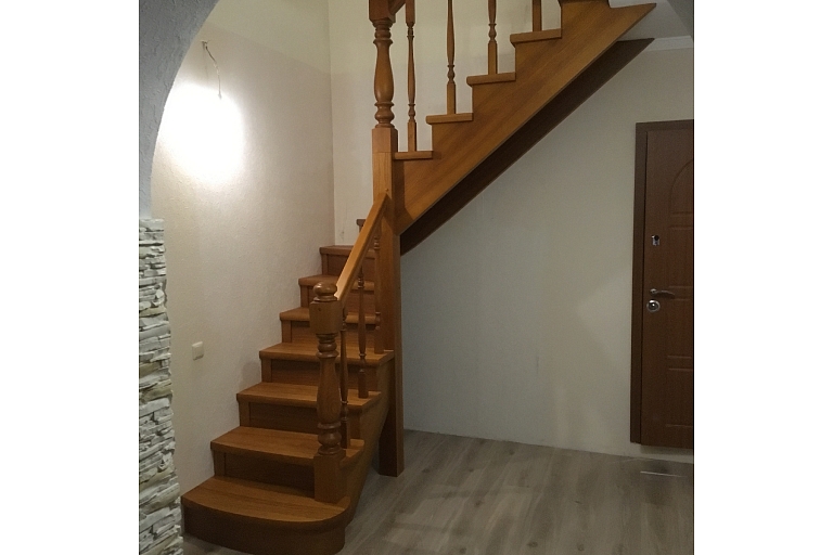 Stairs with a turn