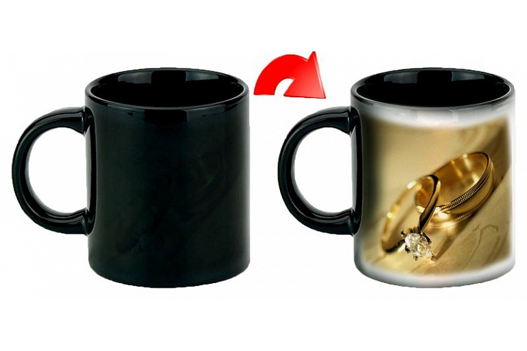The mug is magical