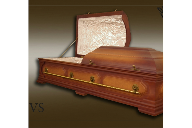 Upholstered coffins