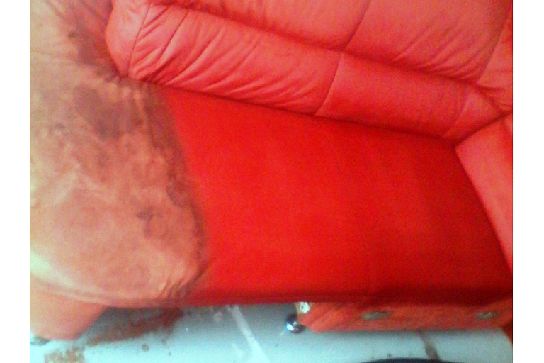 Upholstered furniture cleaning