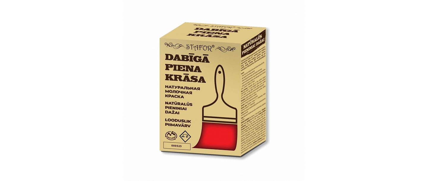Stafor Dabīgā piena krāsa
