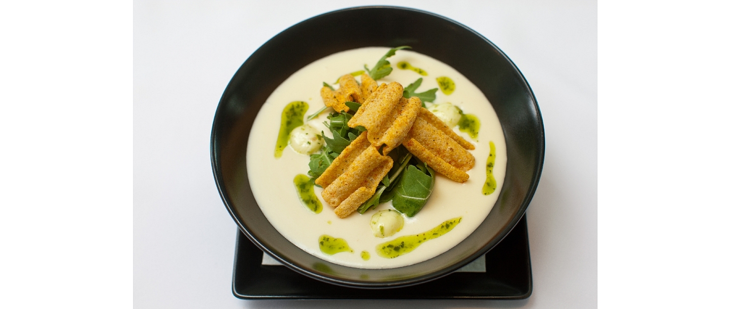 Cauliflower cream soup