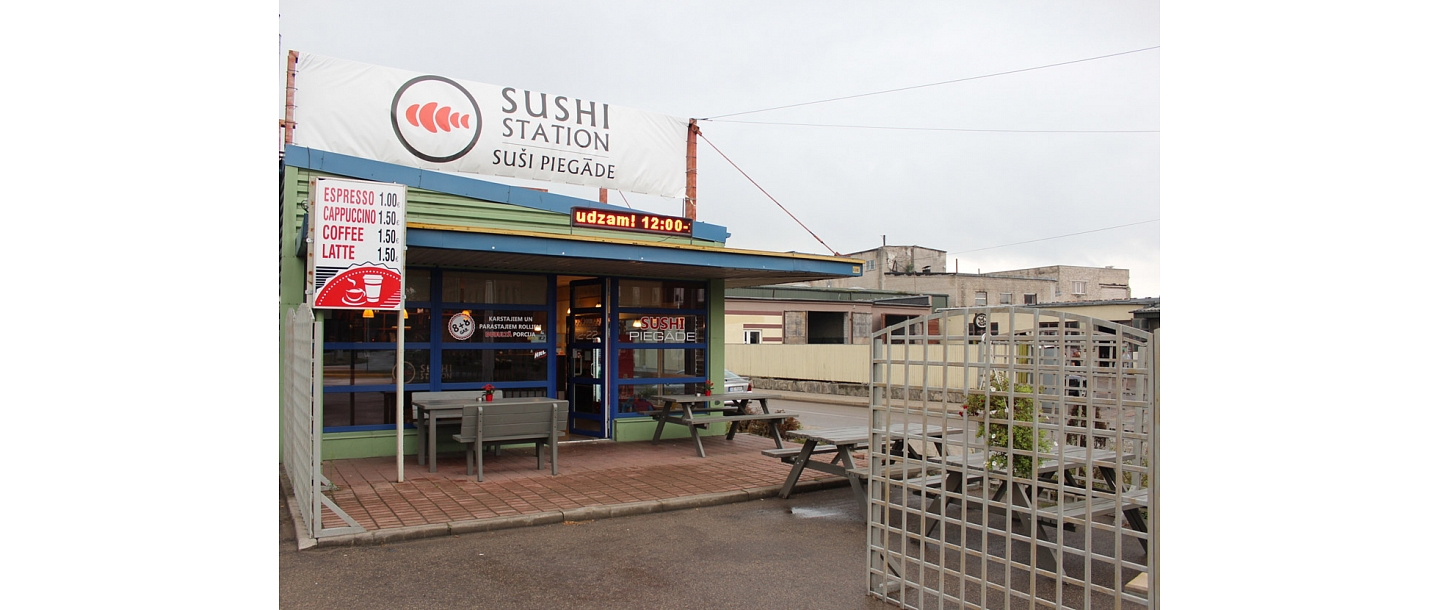 "Sushi Station", доставка суши в Лиепае