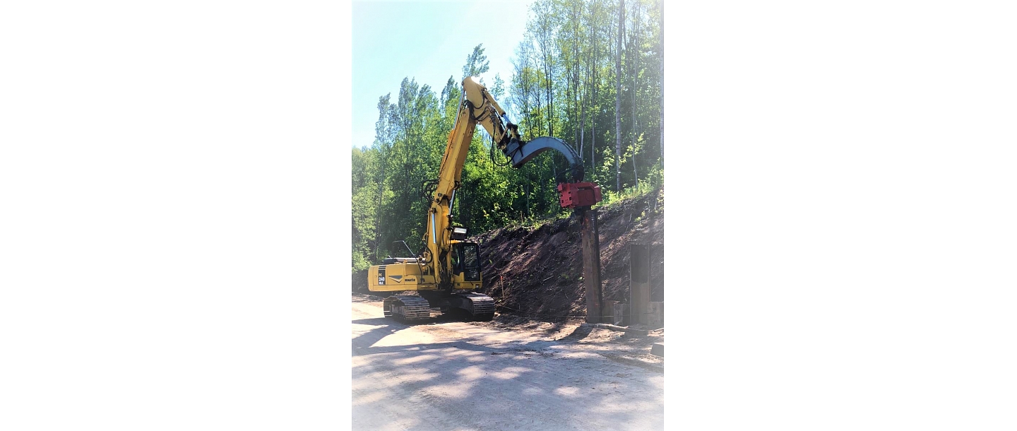 Eurotehnika, pile planking, sheet piling, Larsen